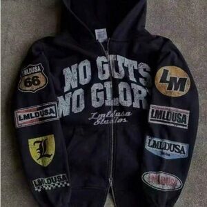 Kids Black Hoodie Jacket